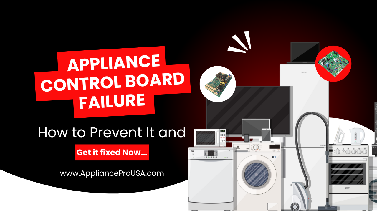 What Causes Appliance Control Boards to Fail and How to Prevent It - Appliance Pro USA
