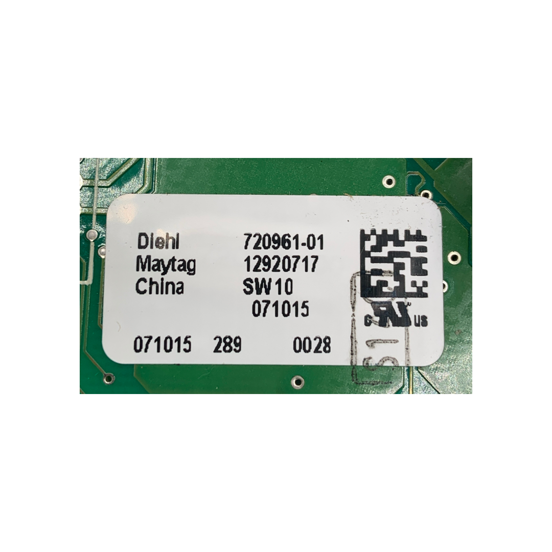 Whirlpool Refrigerator Control Board - Part Number 12920717 - Appliance Pro USA