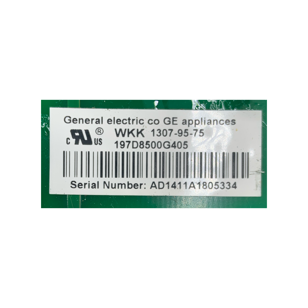 GE Refrigerator Control Board - Part Number 197D8500G405 - Appliance Pro USA