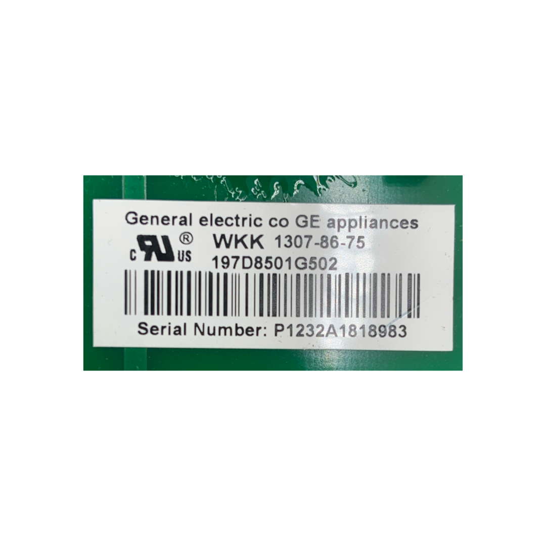 GE Refrigerator Control Board - Part Number 197D8501G502 - Appliance Pro USA