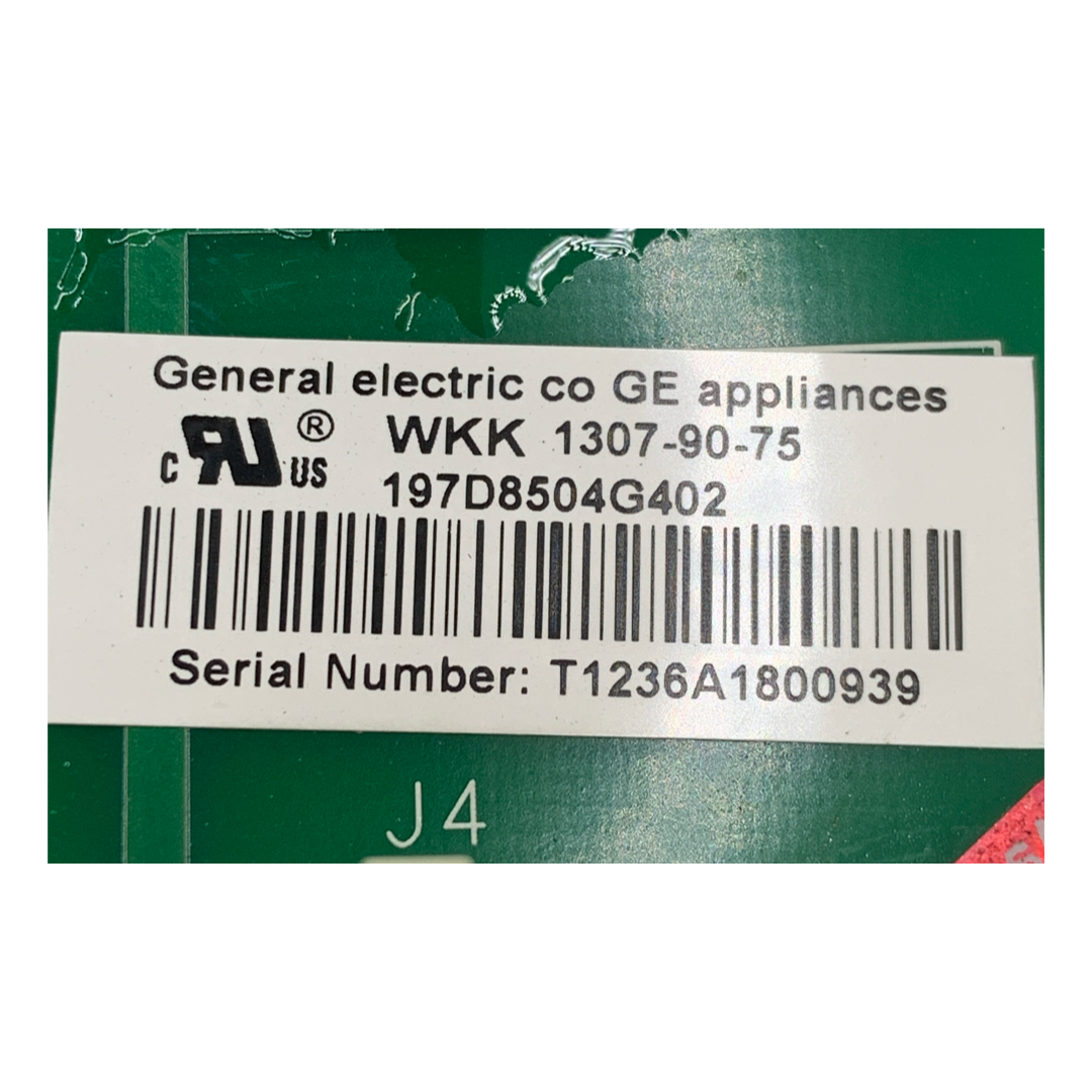 GE Refrigerator Control Board - Part Number 197D8504G402 - Appliance Pro USA
