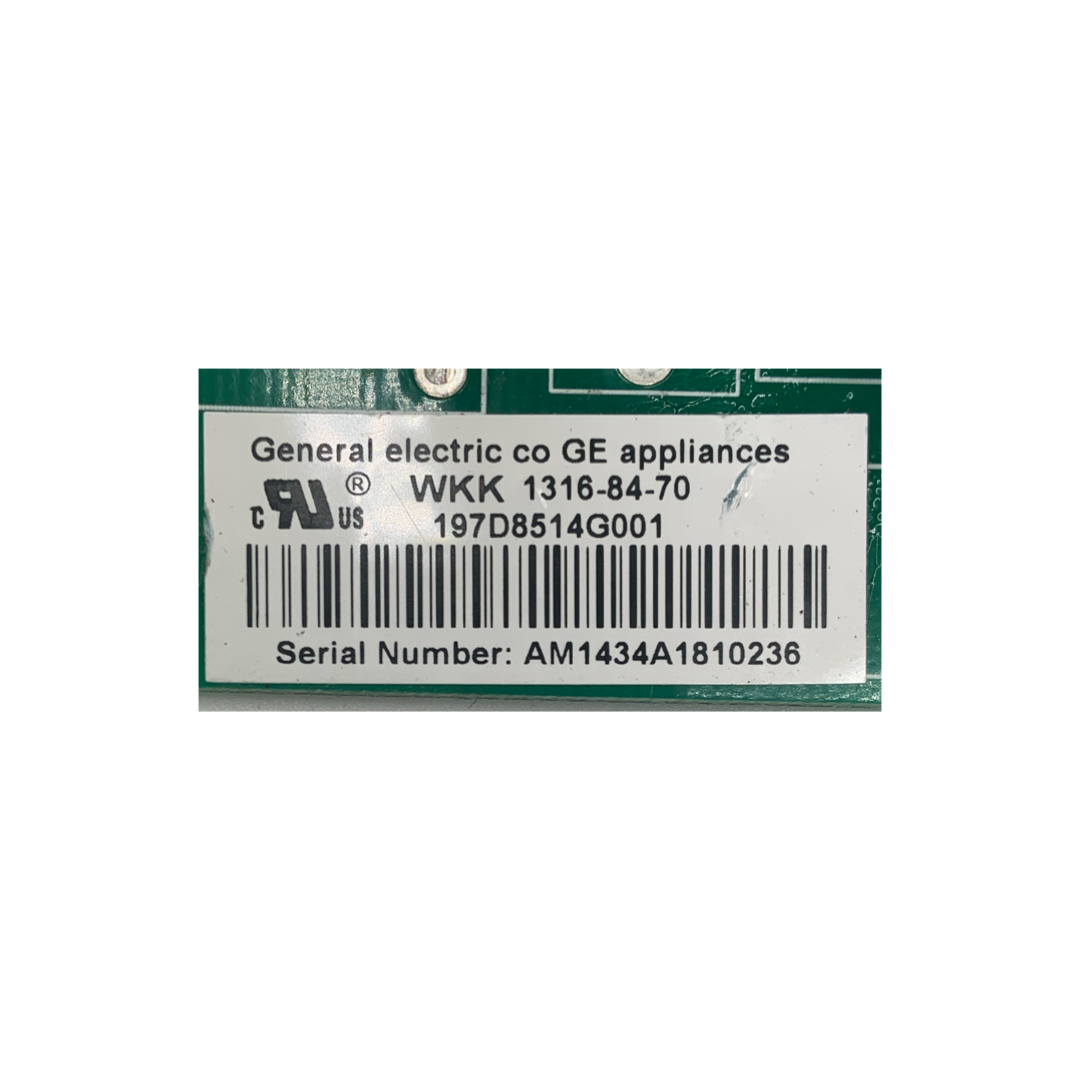 GE Refrigerator Control Board - Part Number 197D8514G101 - Appliance Pro USA
