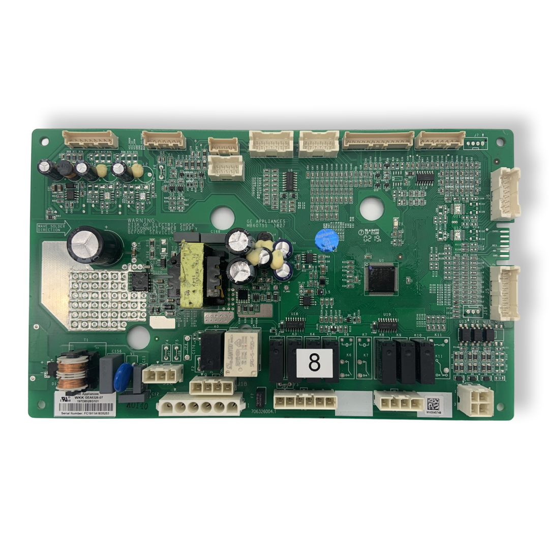 GE Refrigerator Control Board - Part Number 197D8528G101 - Appliance Pro USA
