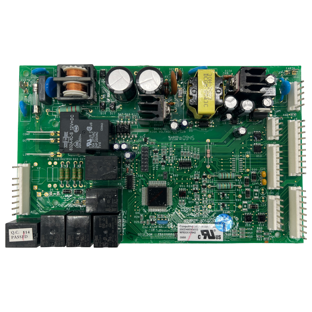 GE Refrigerator Main Control Board - Part Number 200D4850G022 WR55X10942C PS16729744 AP7188100 - Appliance Pro USA