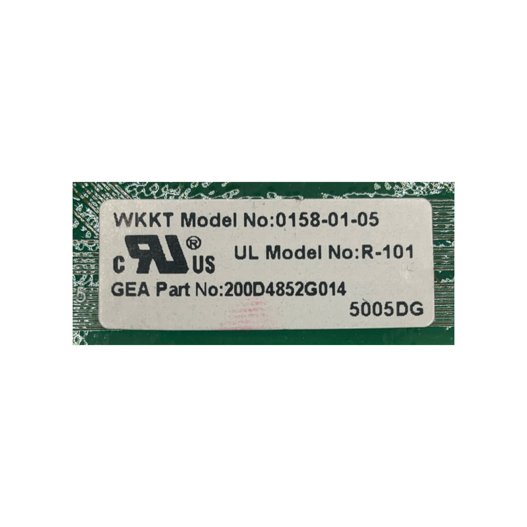 GE Refrigerator Control Board - Part Number 200D4852G014 - Appliance Pro USA