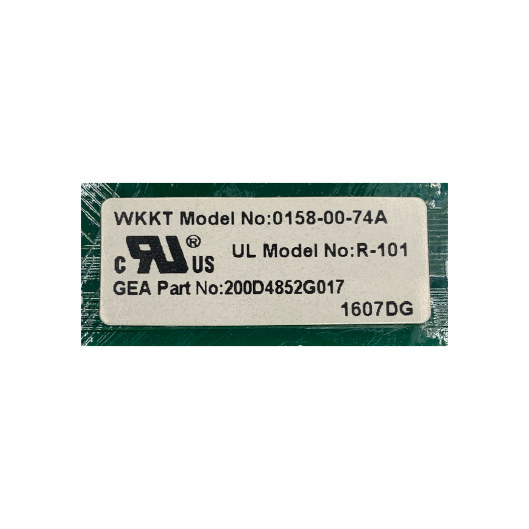 GE Refrigerator Control Board - Part Number 200D4852G017 - Appliance Pro USA