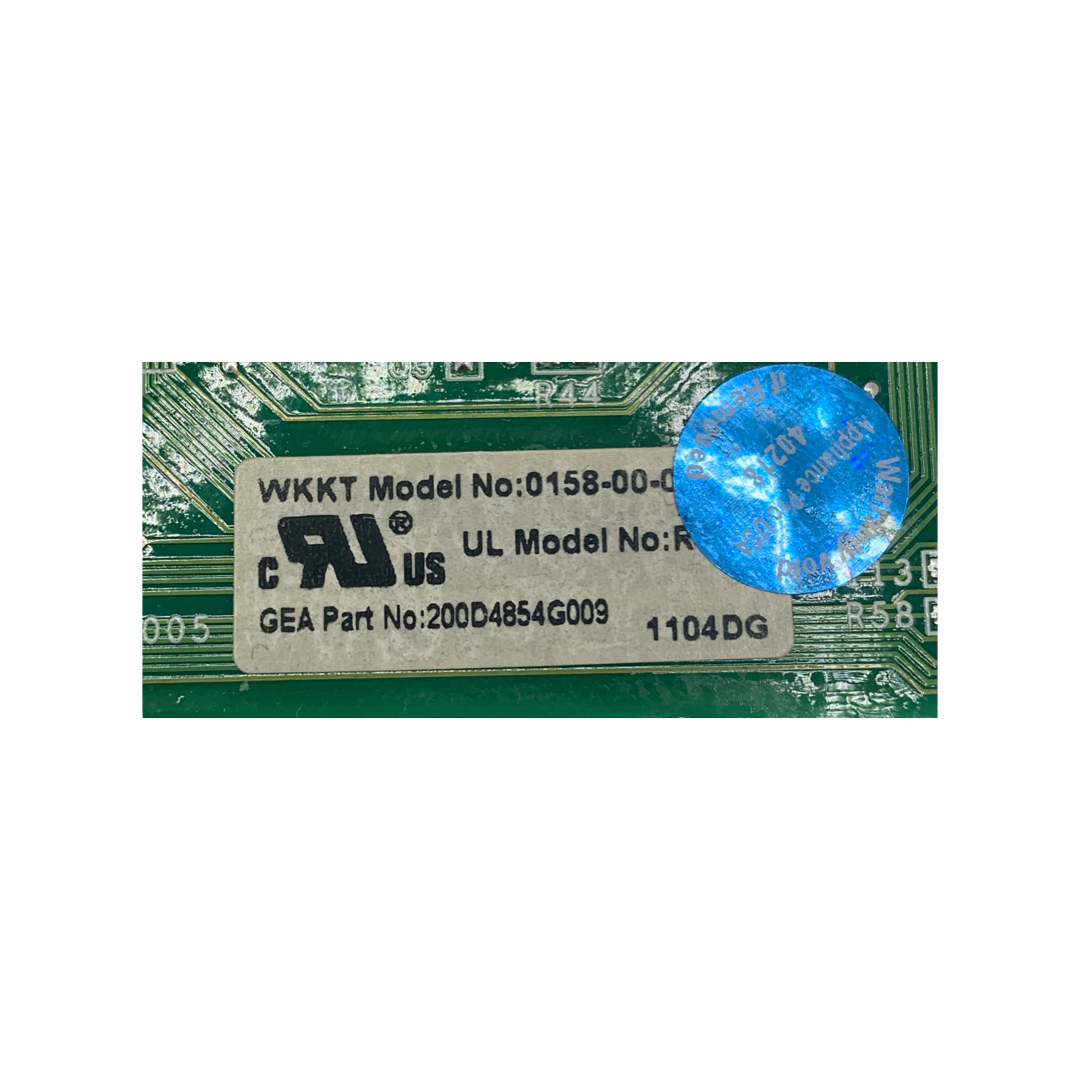 GE Refrigerator Control Board - Part Number 200D4854G009 - Appliance Pro USA
