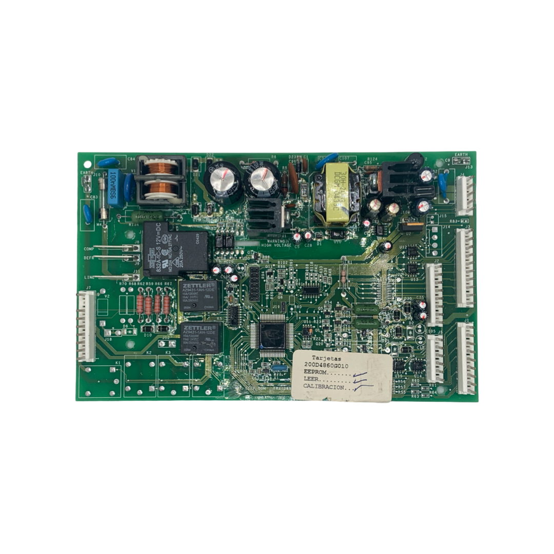 GE Refrigerator Control Board - Part Number 200D4860G010