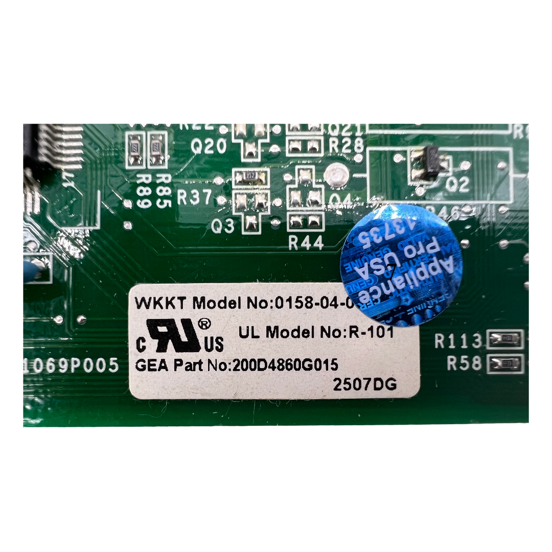 GE Refrigerator Control Board - Part Number 200D4860G015 - Appliance Pro USA