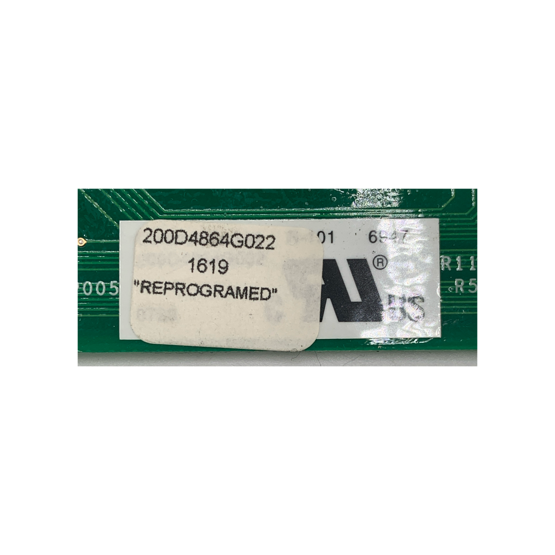 GE Refrigerator Control Board - Part Number 200D4864G022
