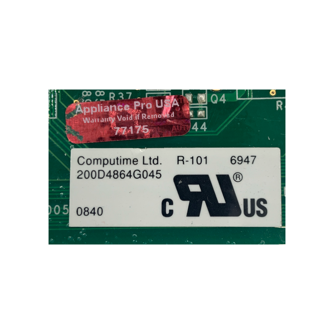 GE Refrigerator Control Board - Part Number 200D4864G045 WR55X10697 - Appliance Pro USA