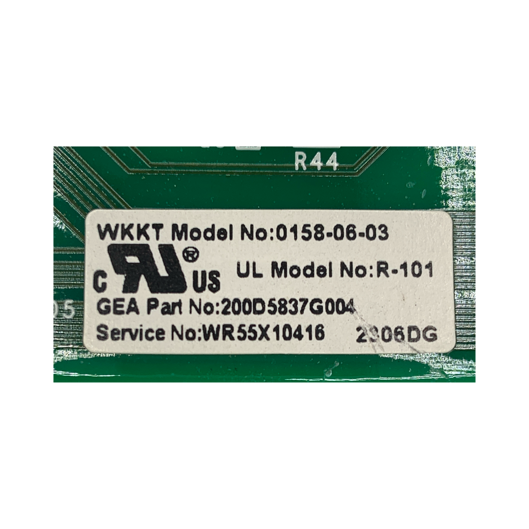 GE Refrigerator Control Board - Part Number 200D5837G004 - Appliance Pro USA