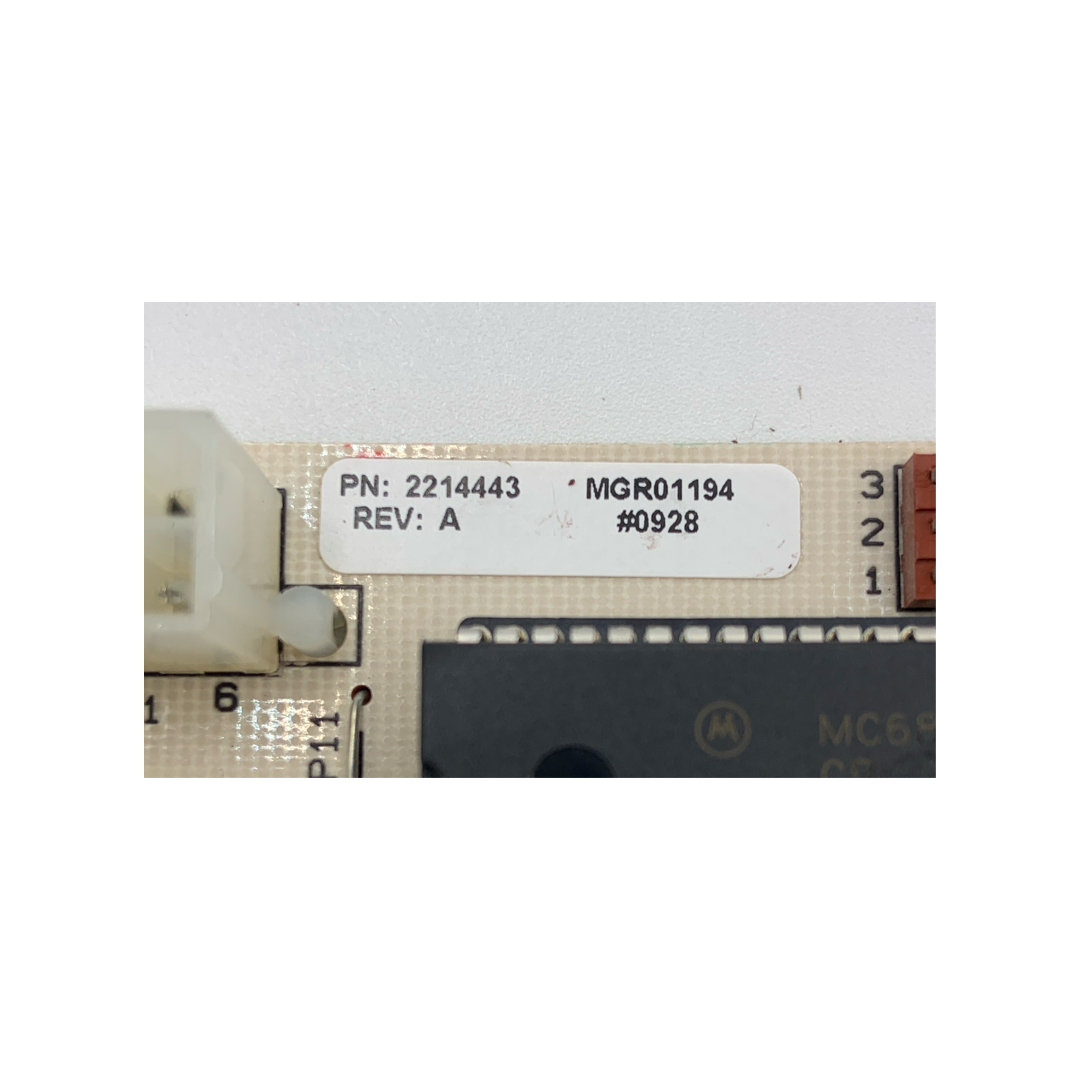Whirlpool Refrigerator Control Board - Part Number 2214443A