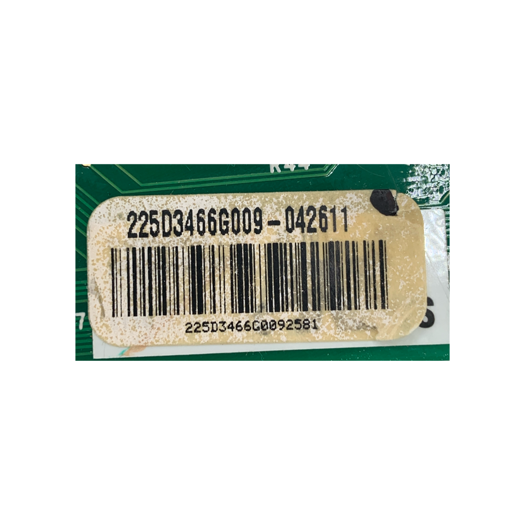 GE Refrigerator Control Board - Part Number 225D3466G009 - Appliance Pro USA