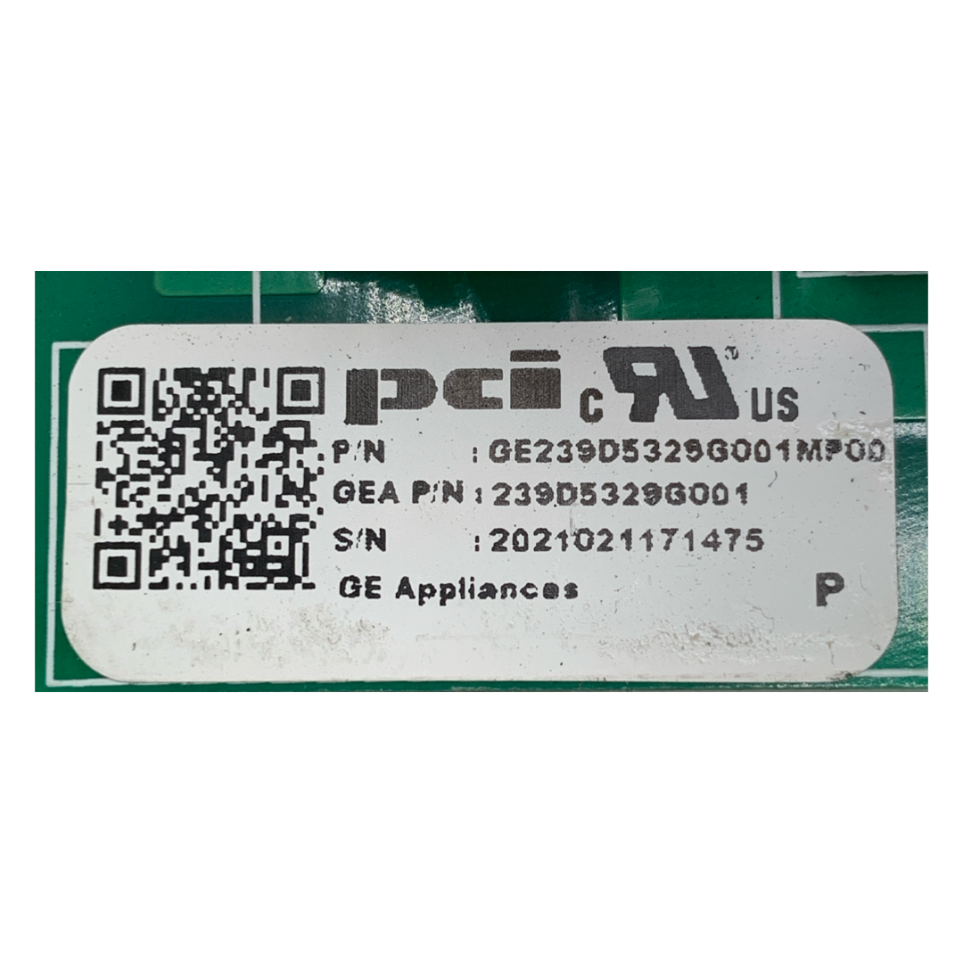 GE Refrigerator Control Board - Part Number 239D5329G001 - Appliance Pro USA