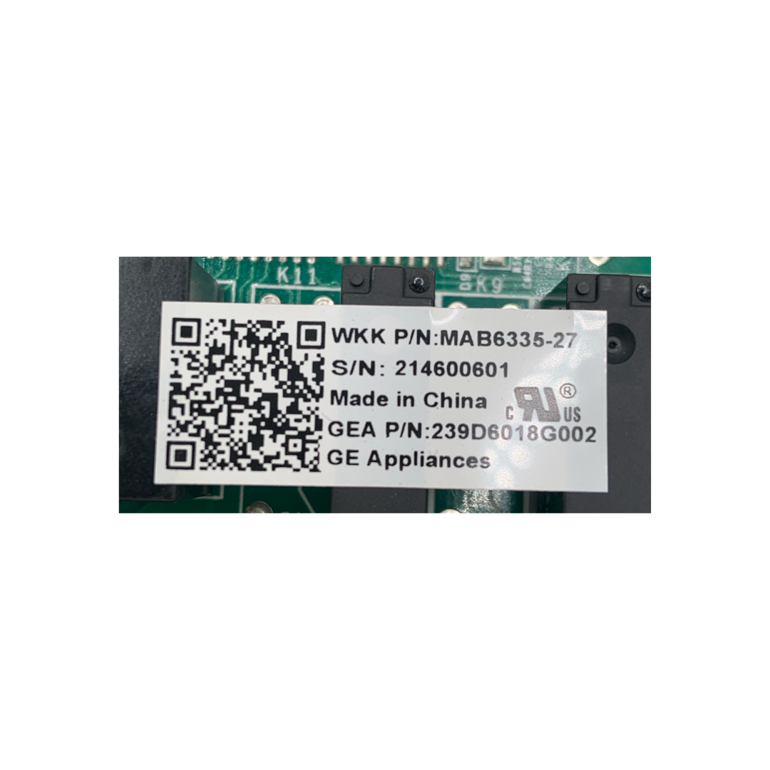 GE Refrigerator Control Board - Part Number 239D6018G002 - Appliance Pro USA