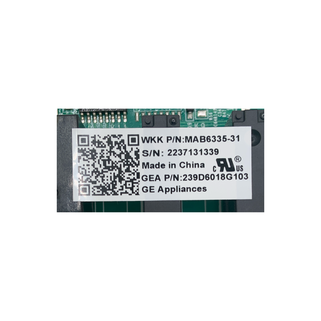 GE Refrigerator Control Board - Part Number 239D6018G103 - Appliance Pro USA