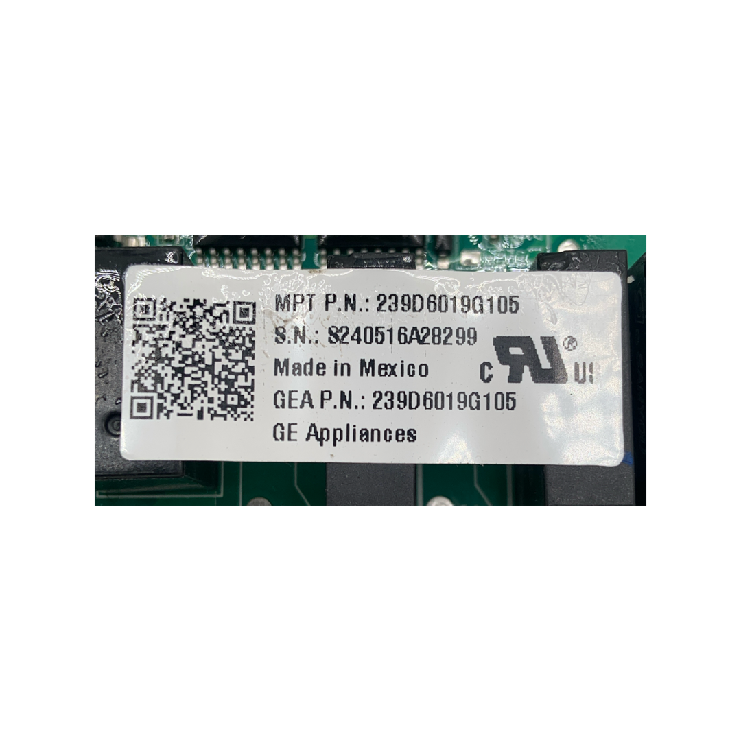 GE Refrigerator Control Board - Part Number 239D6019G105 - Appliance Pro USA