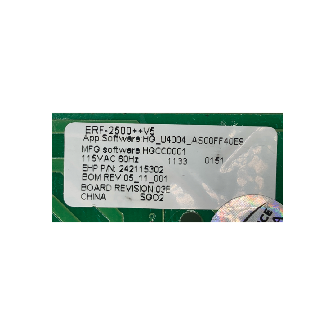 Frigidaire Refrigerator Control Board - Part Number 242115302