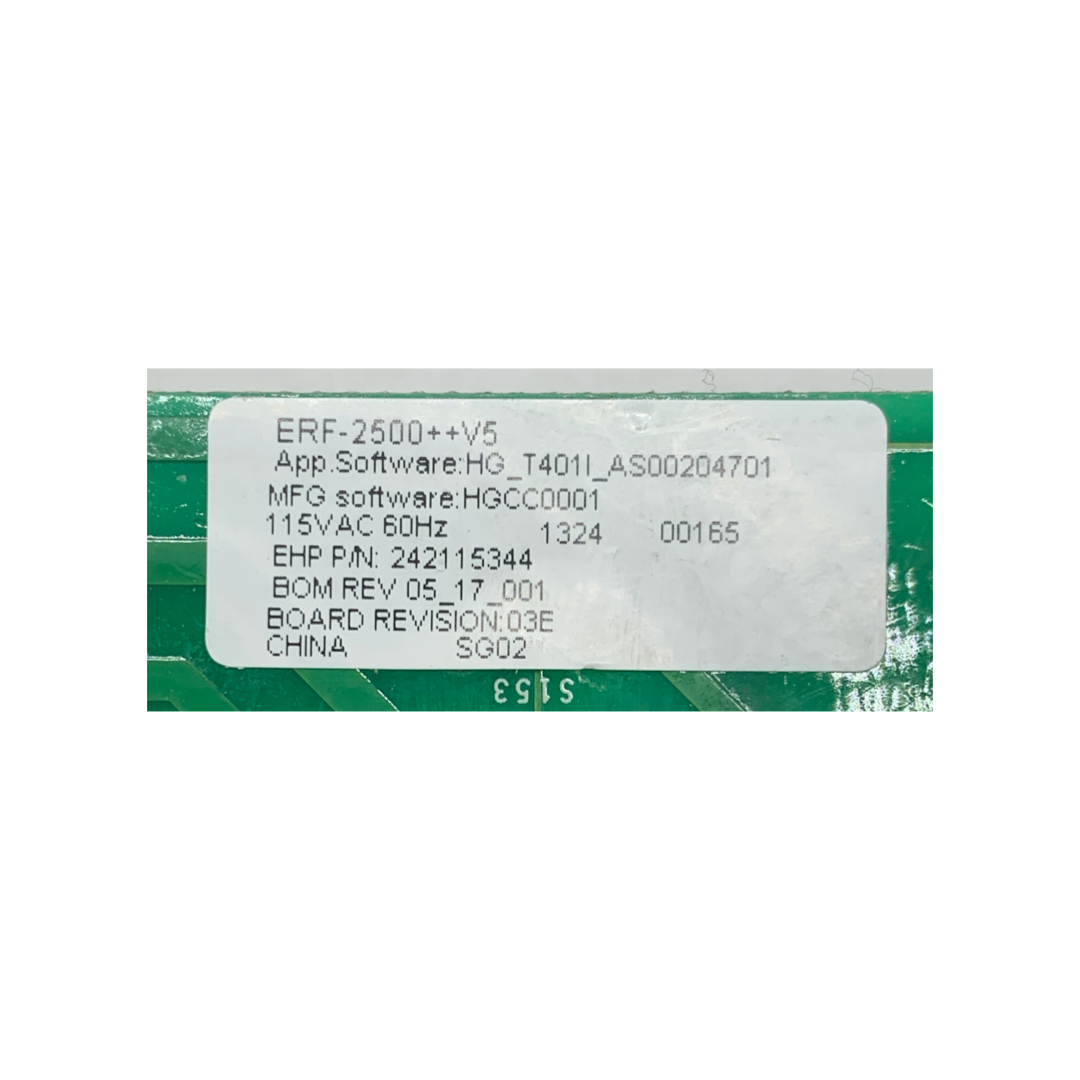 Frigidaire Refrigerator Control Board - Part Number 242115344