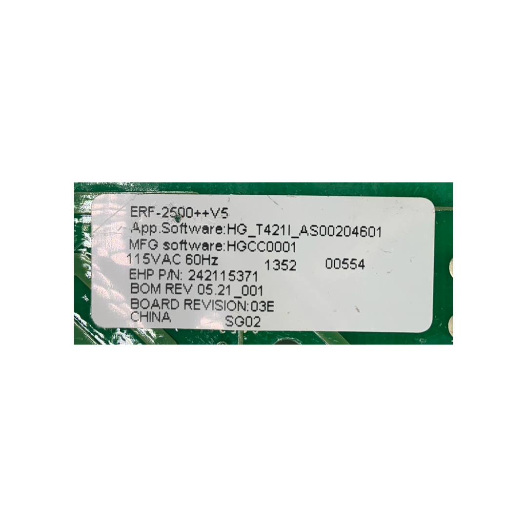 Frigidaire Refrigerator Control Board - Part Number 242115371