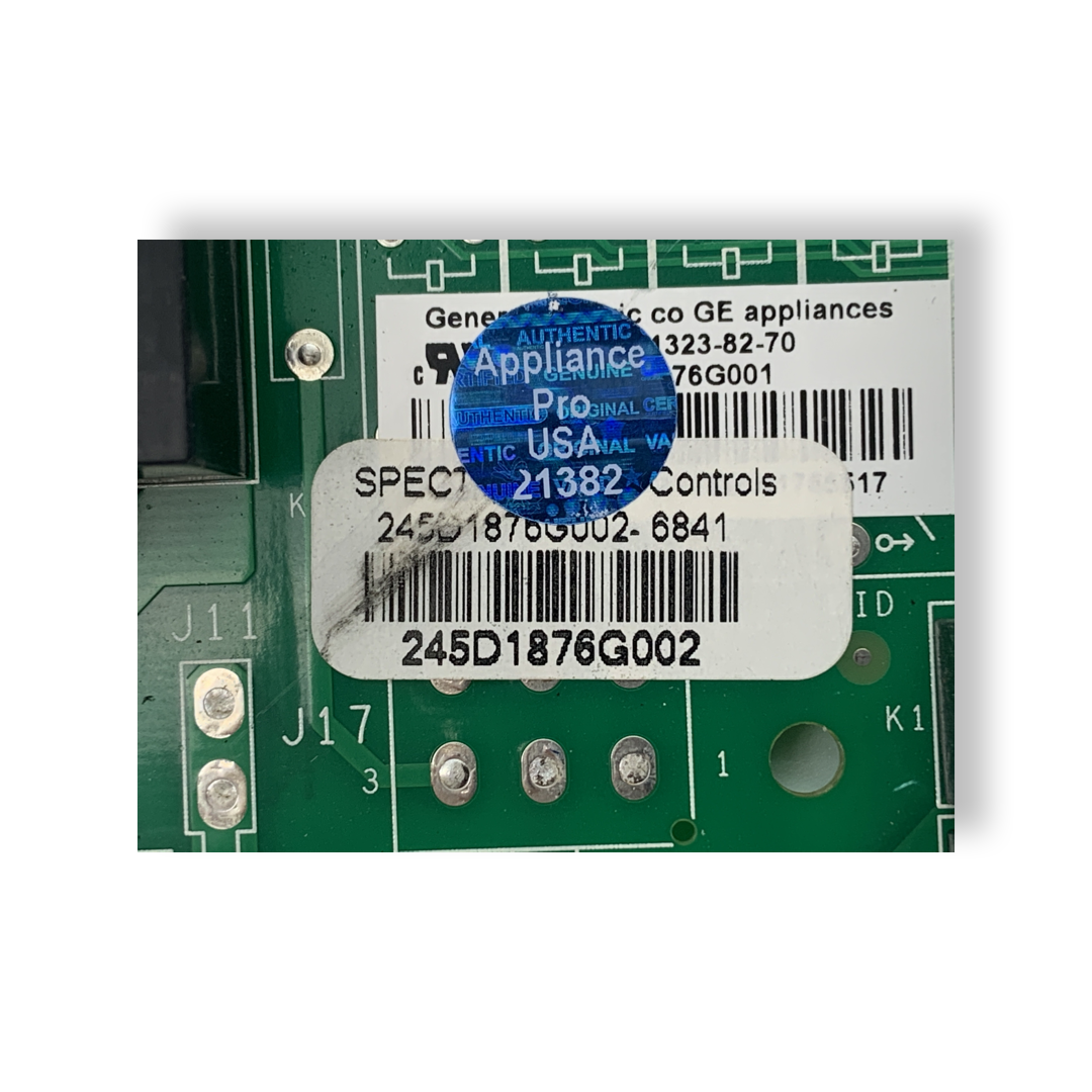 GE Refrigerator Control Board - Part Number 245D1876G002 - Appliance Pro USA
