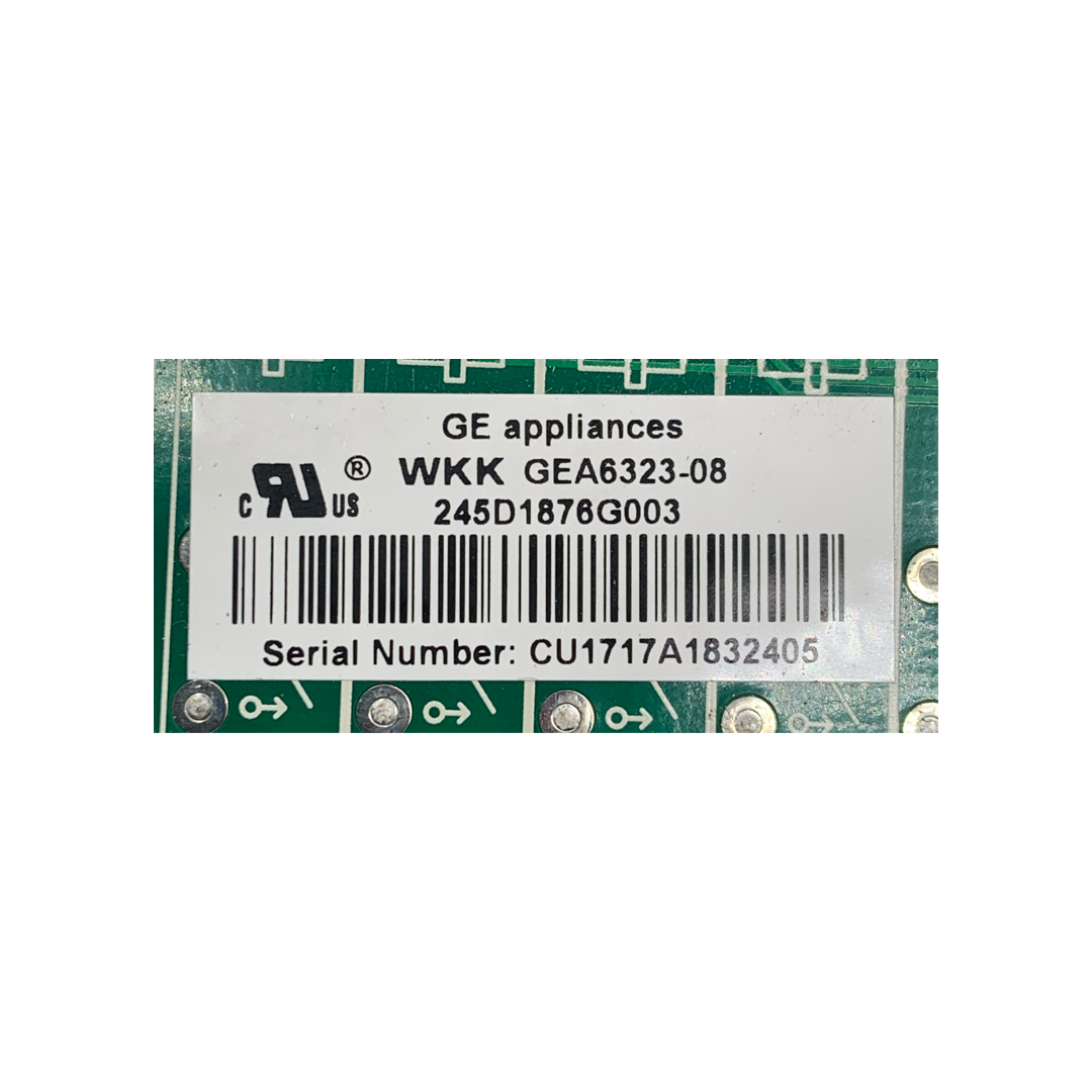 GE Refrigerator Control Board - Part Number 245D1876G003 - Appliance Pro USA