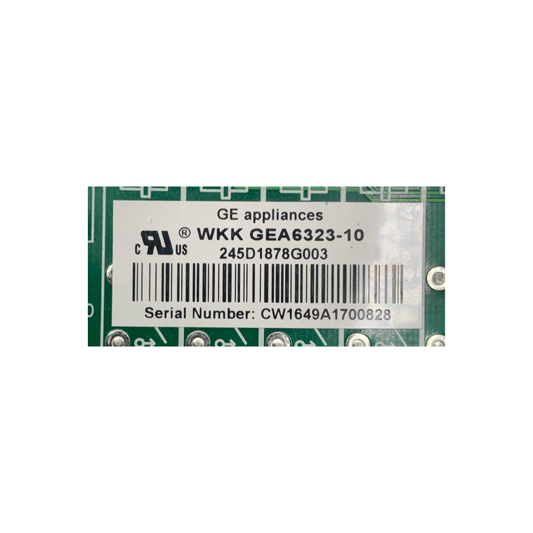 GE Refrigerator Control Board - Part Number 245D1878G003 - Appliance Pro USA