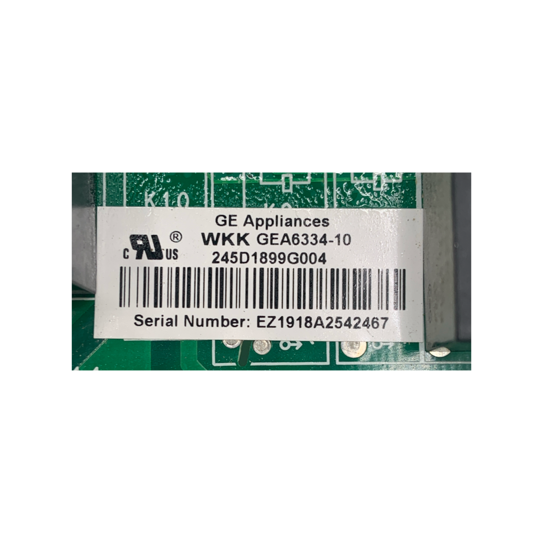 GE Refrigerator Control Board - Part Number 245D1899G004 - Appliance Pro USA