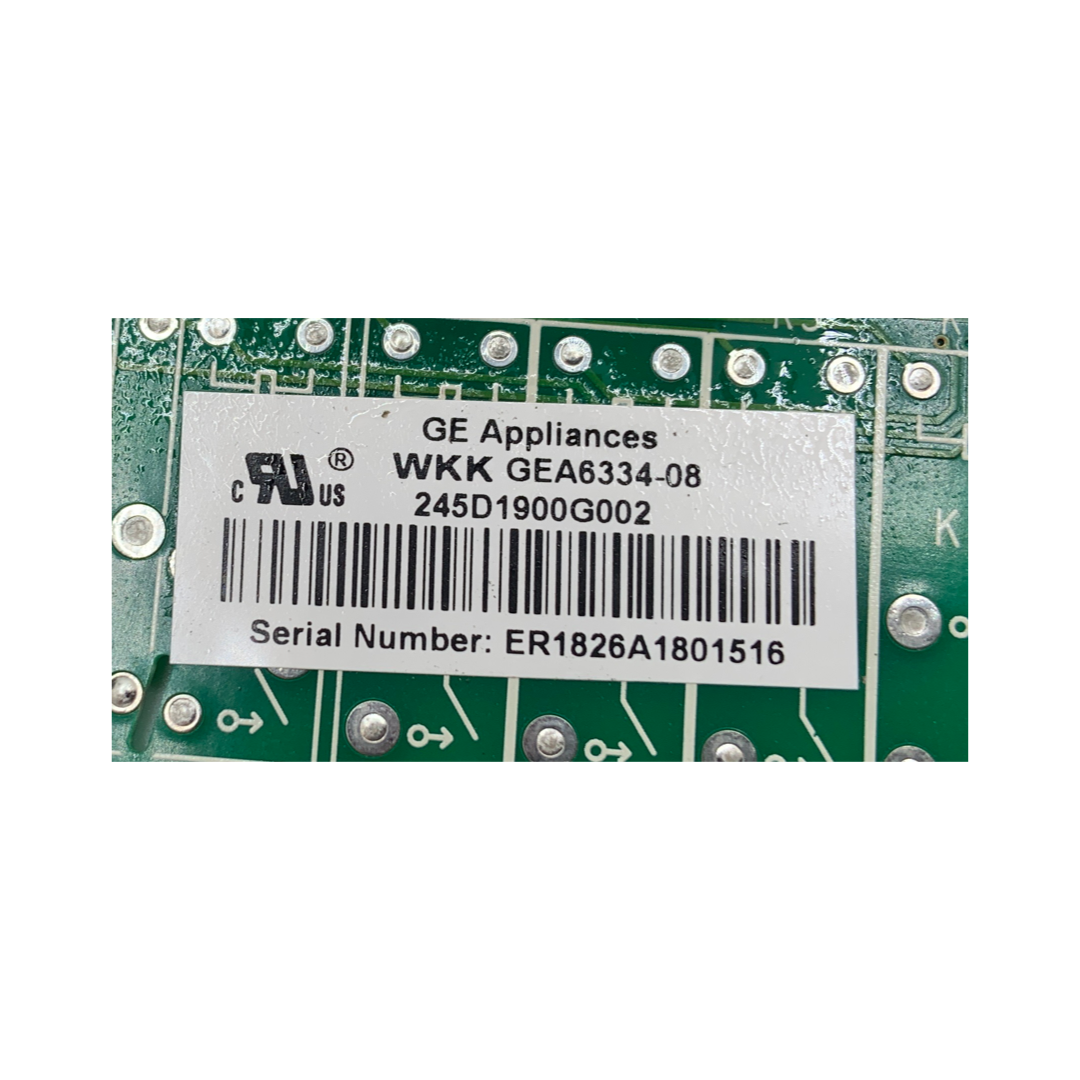 GE Refrigerator Control Board - Part Number 245D1900G002 - Appliance Pro USA