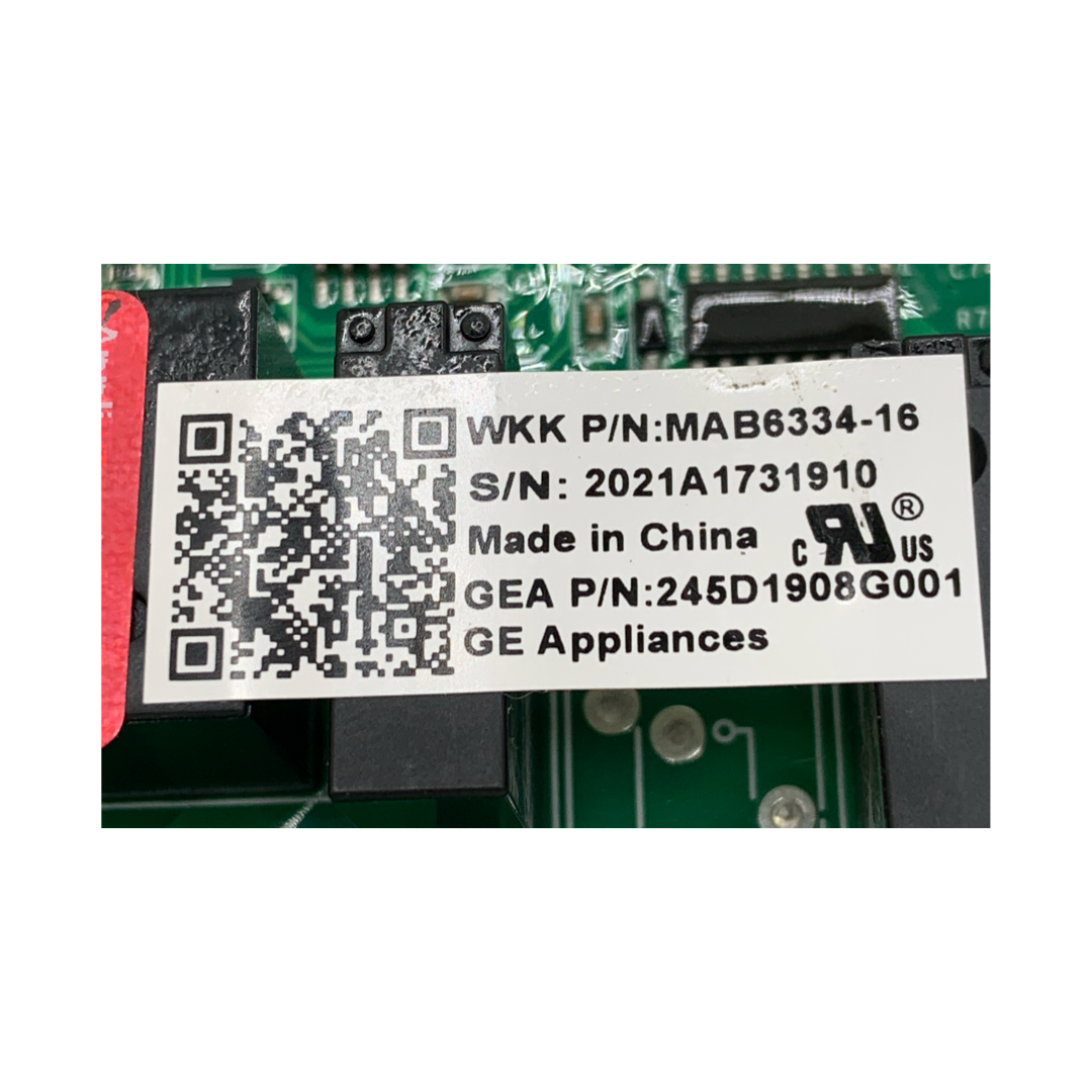 GE Refrigerator Control Board - Part Number 245D1908G001 - Appliance Pro USA