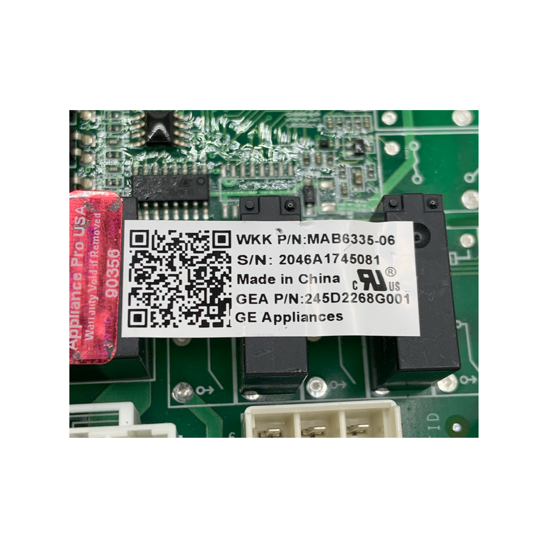 GE Refrigerator Control Board - Part Number 245D2268G001 - Appliance Pro USA