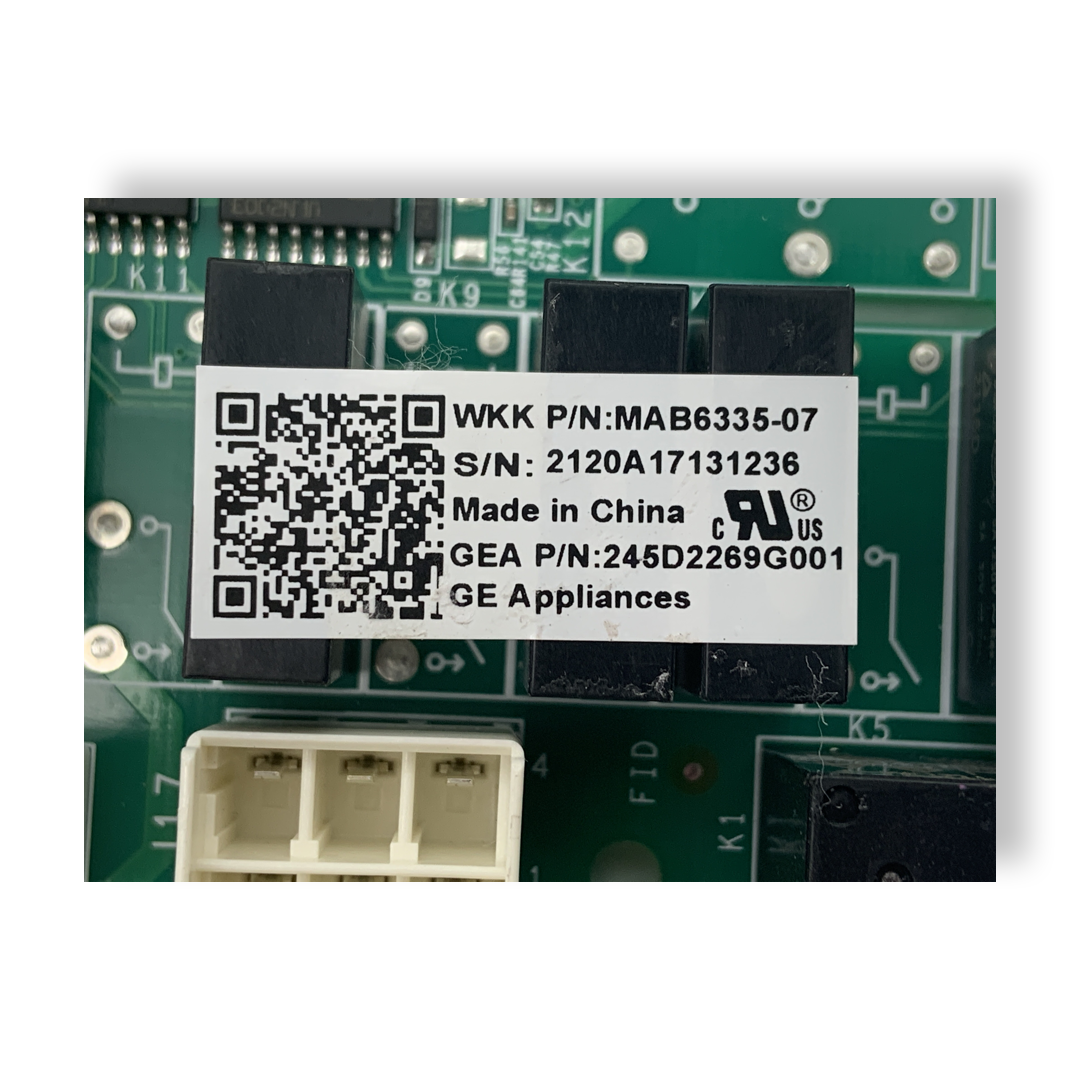 GE Refrigerator Control Board - Part Number 245D2269G001 - Appliance Pro USA