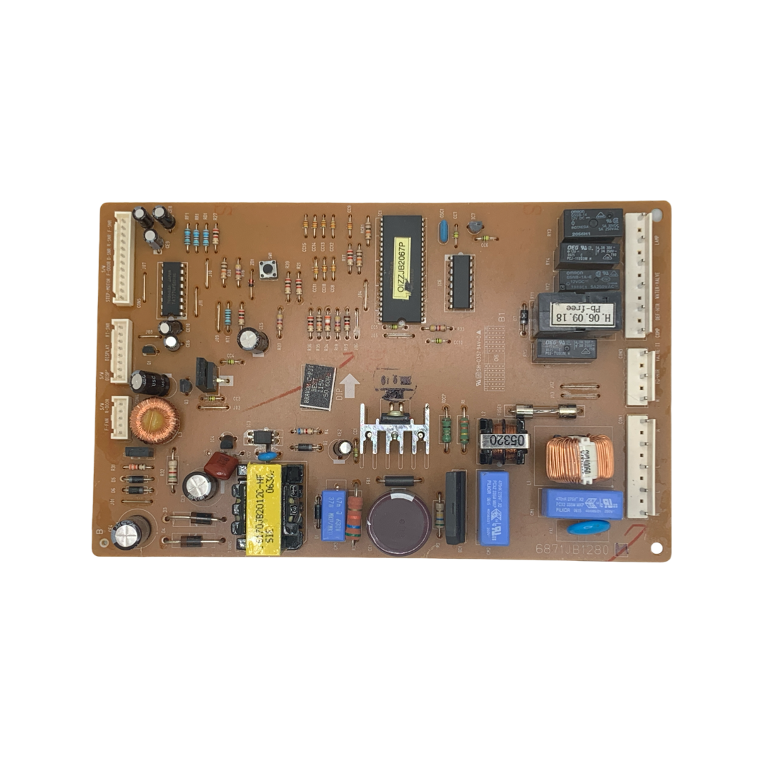 LG Refrigerator Control Board - Part Number 6871JB1280M