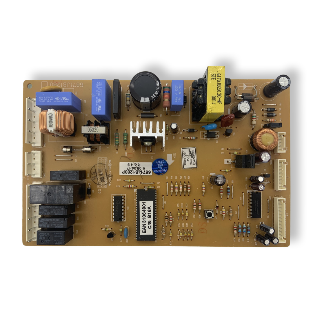 LG Refrigerator Control Board - Part Number 6871JB1280P