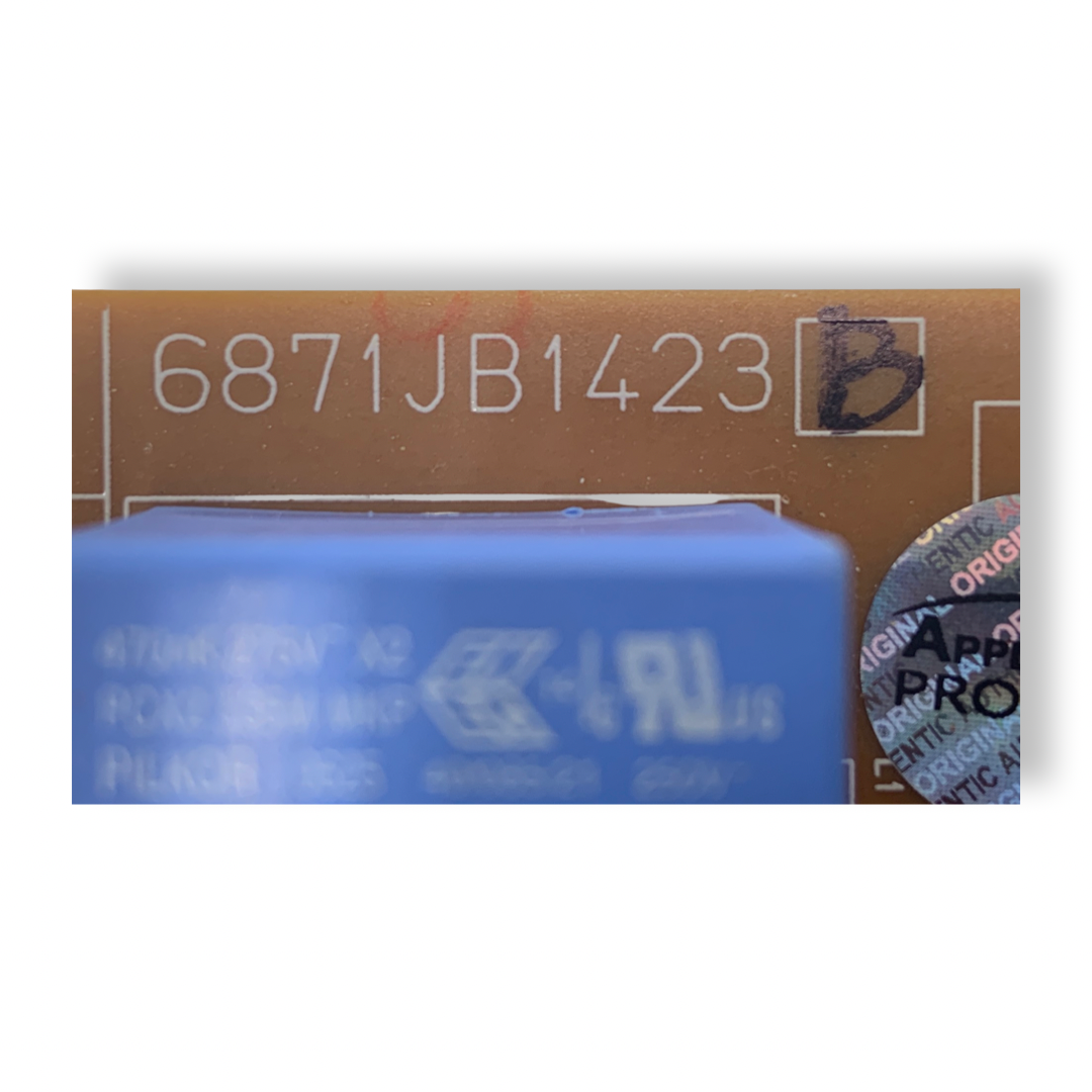 LG Refrigerator Control Board - Part Number 6871JB1423B - Appliance Pro USA