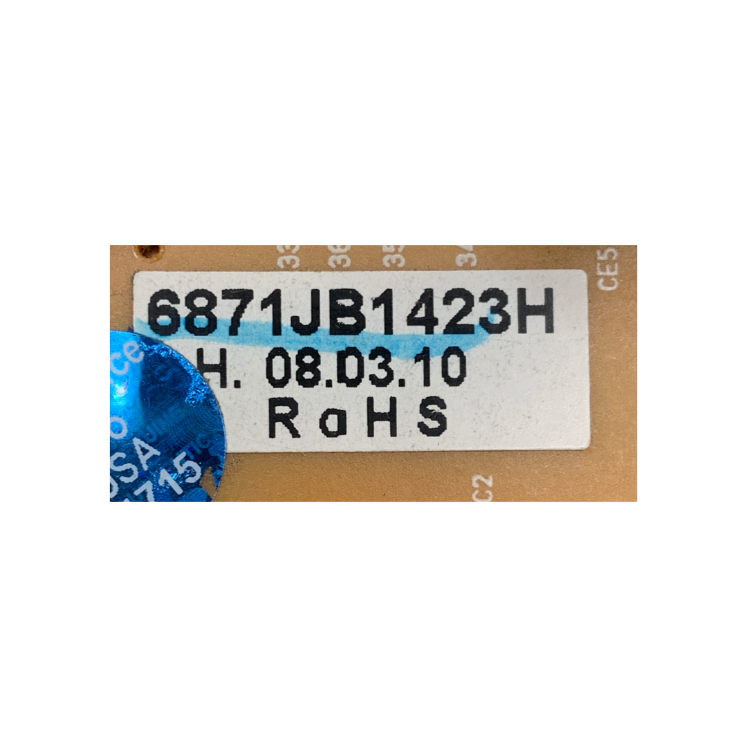 LG Refrigerator Control Board - Part Number 6871JB1423H - Appliance Pro USA