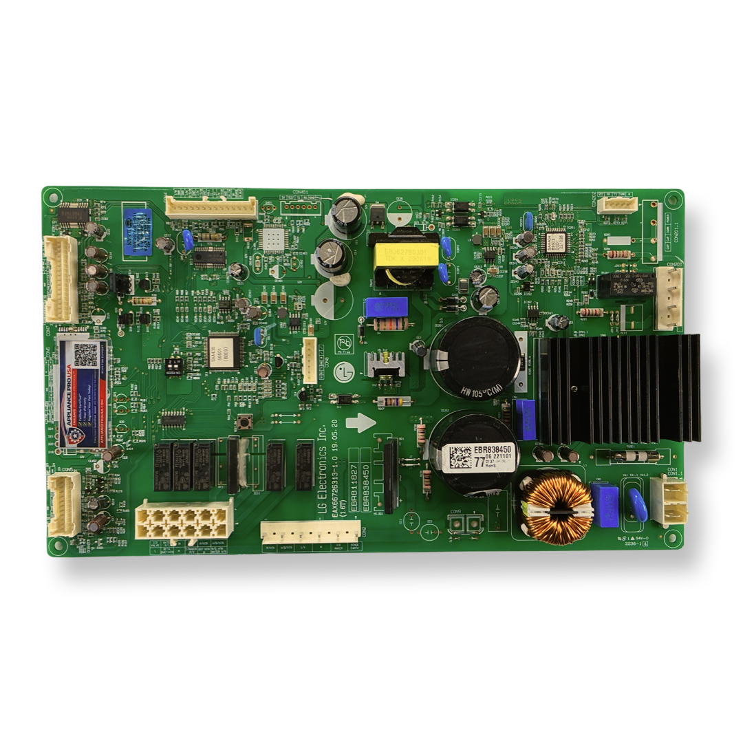 EBR83845077 LG Refrigerator Main Control Board - Genuine OEM FailSafe Certified Reconditioned