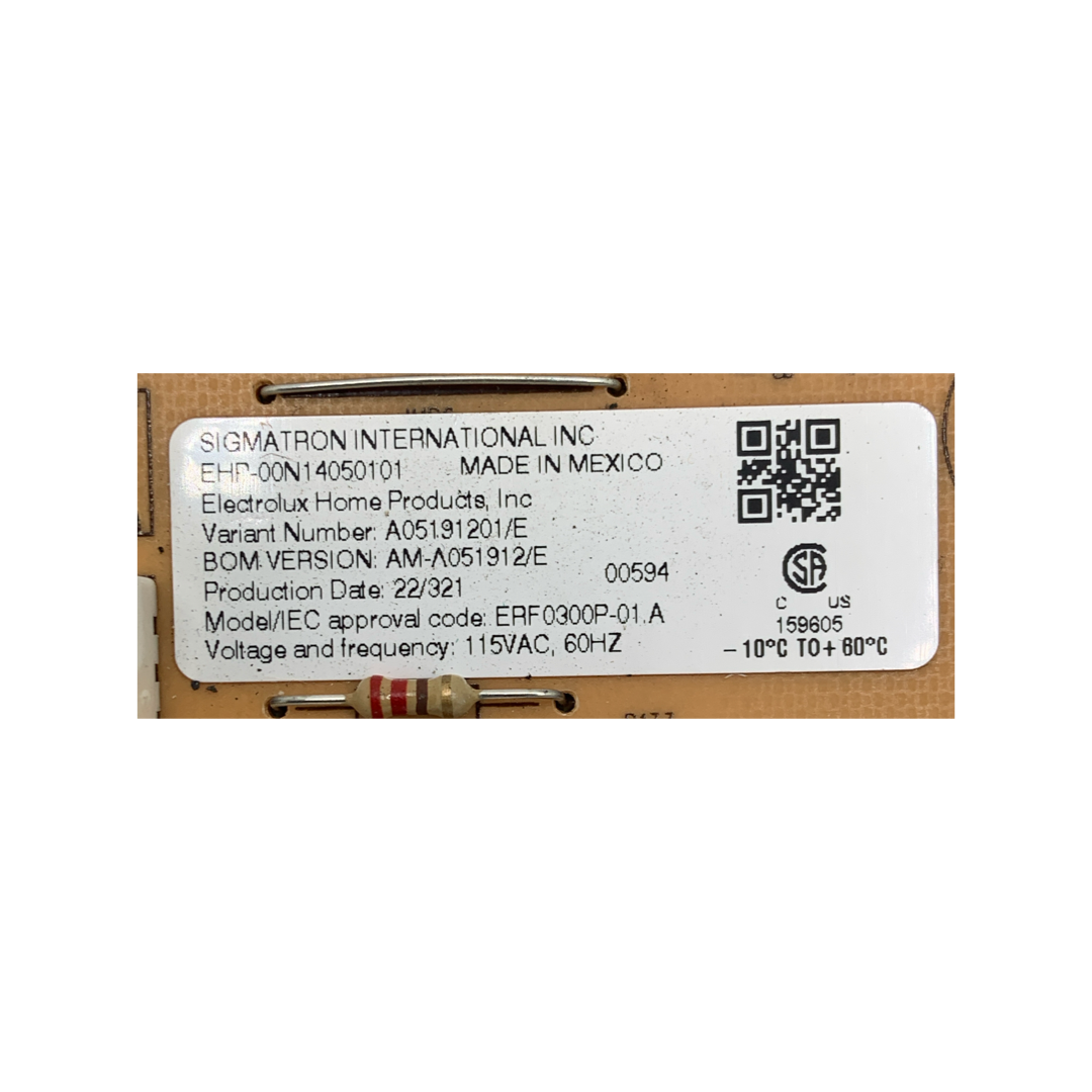 Whirlpool Refrigerator Control Board - Part Number A05191201