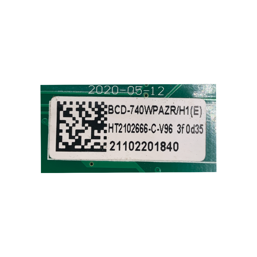 Whirlpool Refrigerator Control Board - Part Number BCD-740WPAZR HT2102666