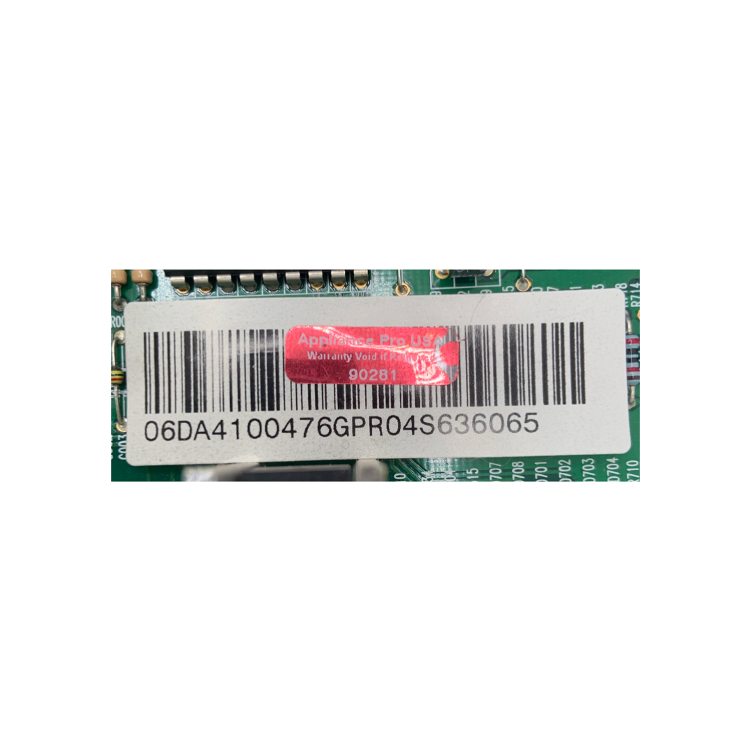Samsung Refrigerator Control Board - Part Number DA41-00476G - Appliance Pro USA
