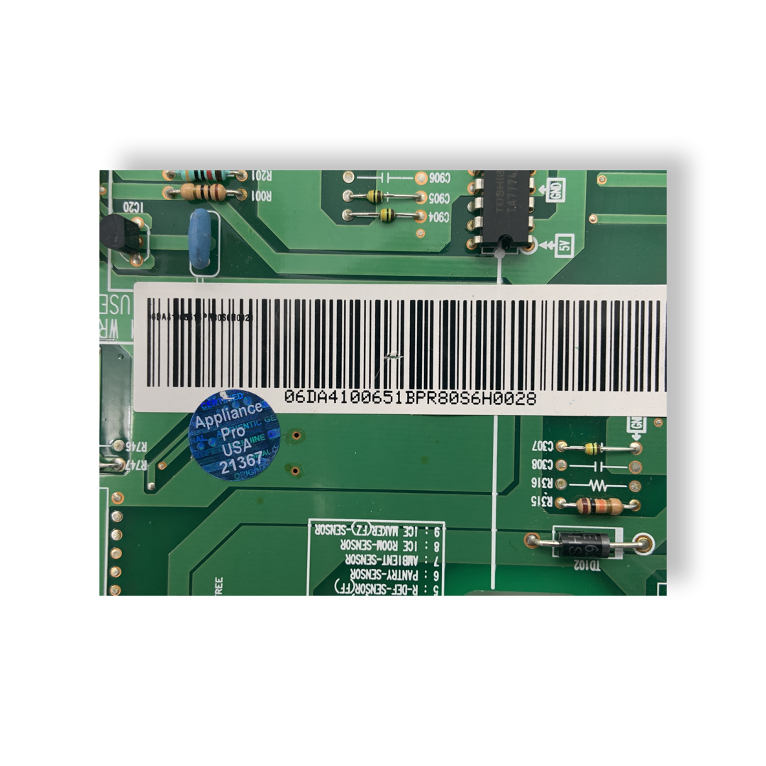 Samsung Refrigerator Control Board - Part Number DA41-00651B - Appliance Pro USA