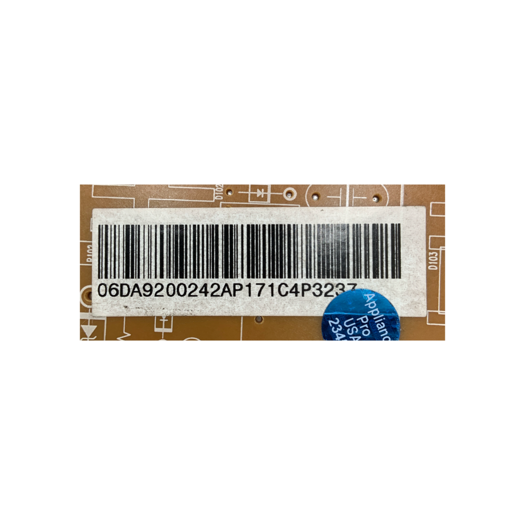 Samsung Refrigerator Control Board - Part Number DA92-00242A - Appliance Pro USA