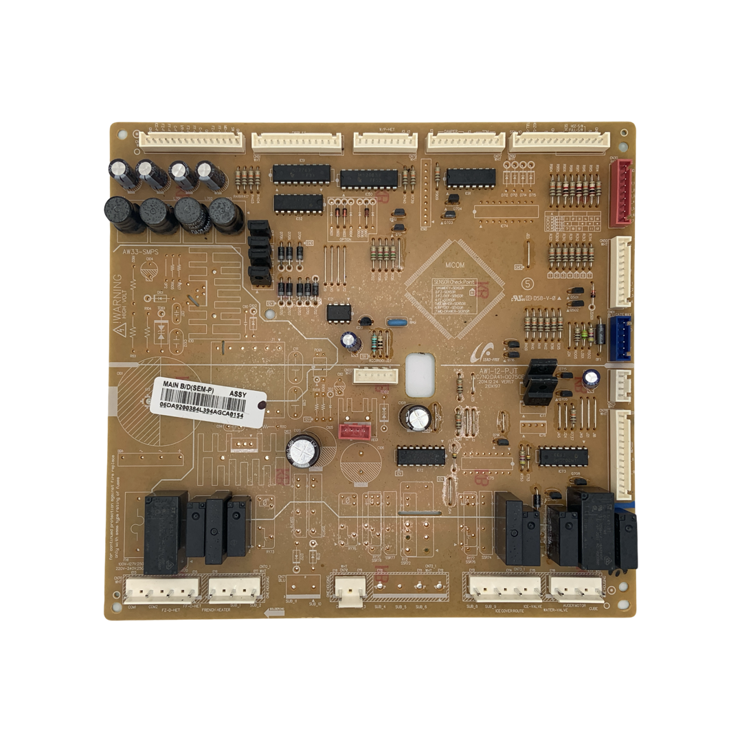 Samsung Refrigerator Main Control Board Replacement - Part Number DA92-00384L - Appliance Pro USA