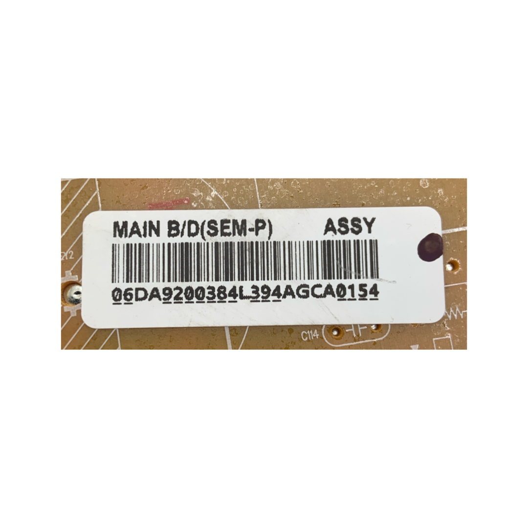 Samsung Refrigerator Main Control Board Replacement - Part Number DA92-00384L - Appliance Pro USA