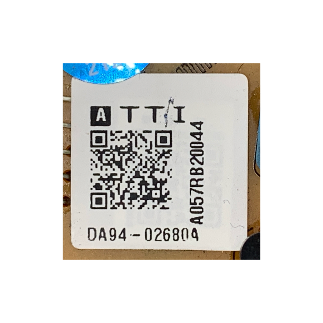 Samsung Refrigerator Control Board - Part Number DA94-02680A