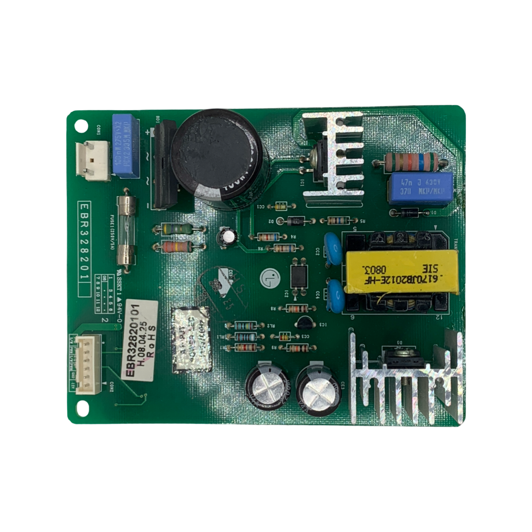LG Refrigerator Control Board - Part Number EBR32820101