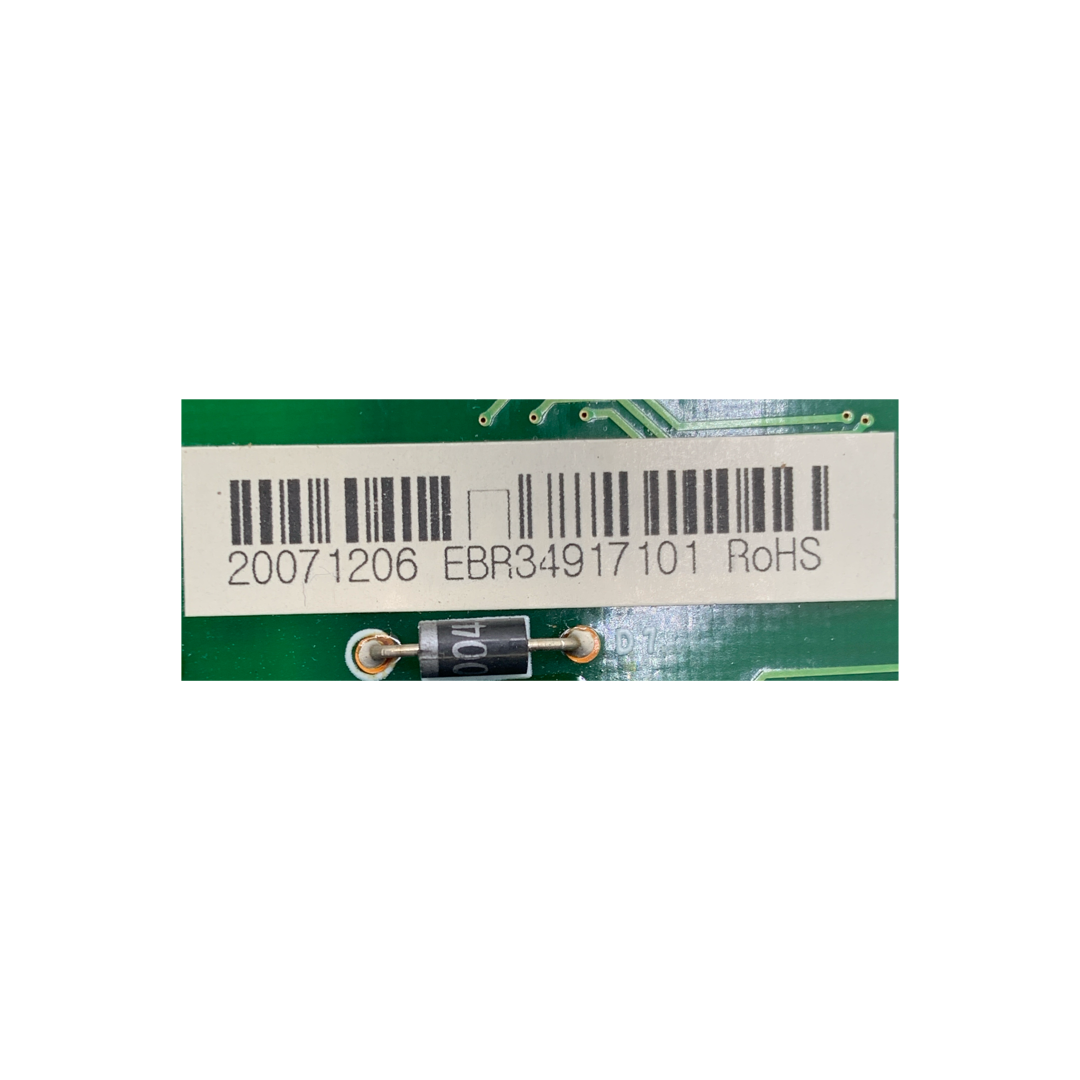 LG Refrigerator Control Board - Part Number EBR34917101