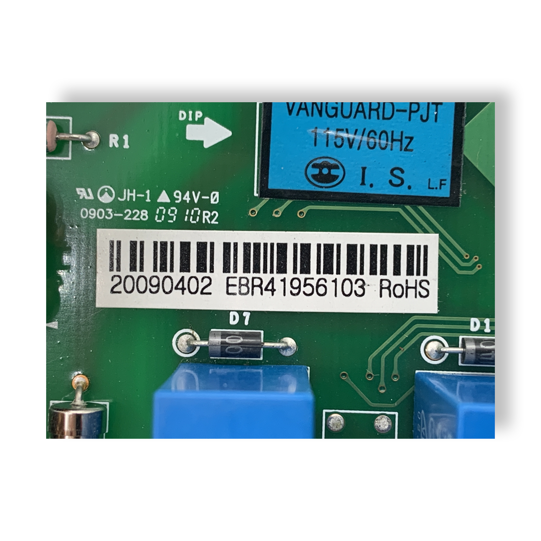 LG Refrigerator Control Board - Part Number EBR41956103 - Appliance Pro USA