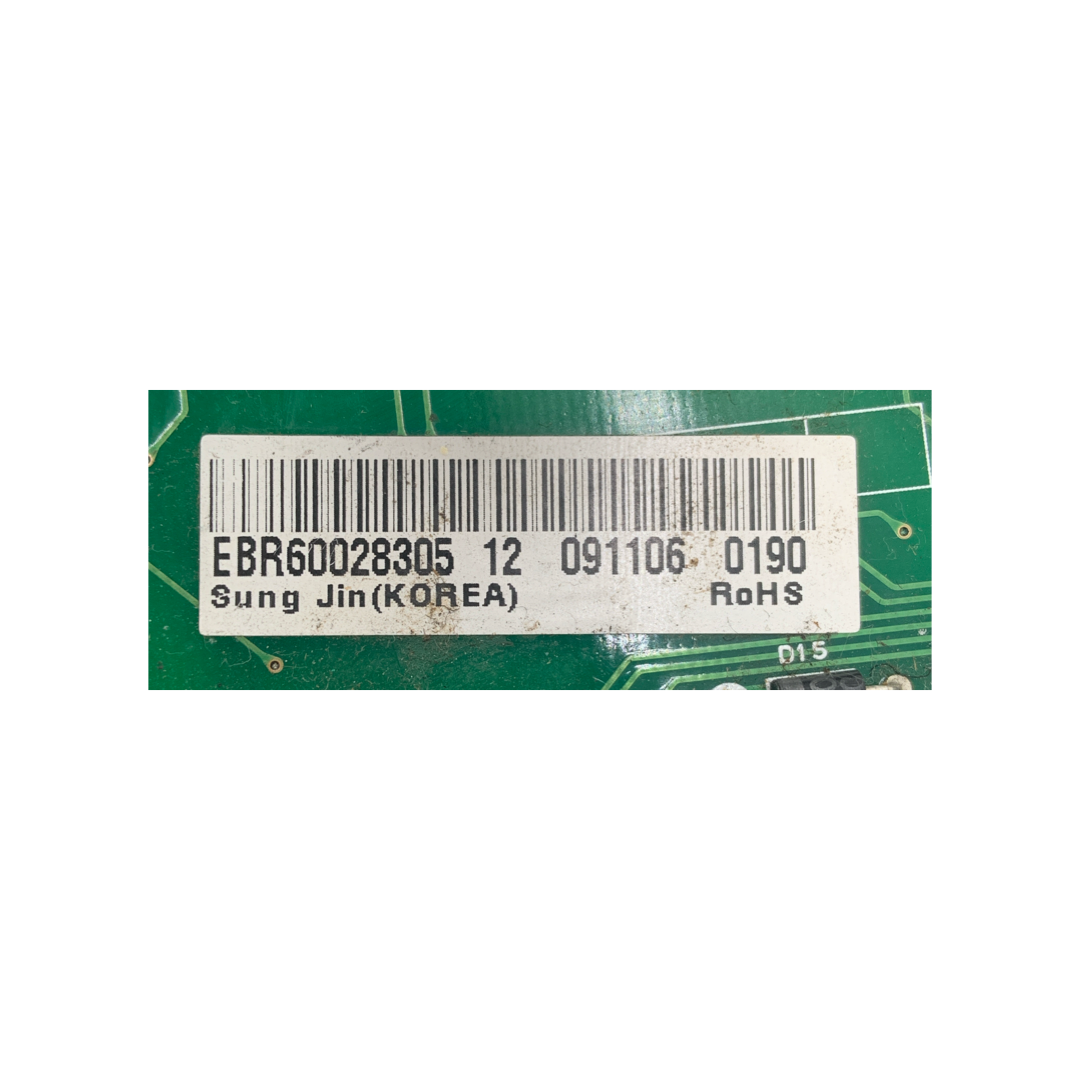 LG Refrigerator Control Board - Part Number EBR60028305 - Appliance Pro USA